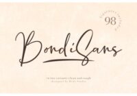 BondiSans Font - Featured Image