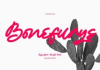 Bonefurys Font - Featured Image