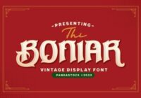 Boniar Font - Featured Image