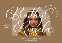 Bonithy Rossela Font - Featured Image