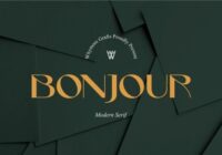 Bonjour Font - Featured Image