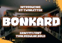 Bonkard Font - Featured Image