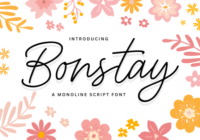 Bonstay Font - Featured Image