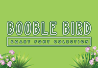 Booble Bird Font - Featured Image