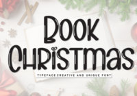 Book Christmas Font - Featured Image