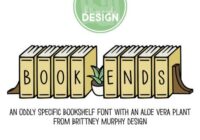 Book Ends Font - Featured Image