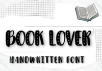 Book Lover Font - Featured Image