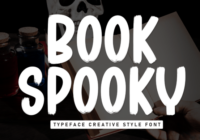 Book Spooky Font - Featured Image
