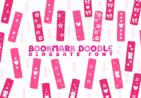 Bookmark Doodle Font - Featured Image