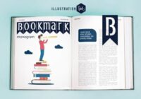 Bookmark Monogram Font - Featured Image