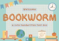 Bookworm Duo Font - Featured Image
