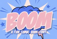 Boom Comic Font - Featured Image