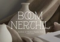 Boom Nerthil Font - Featured Image