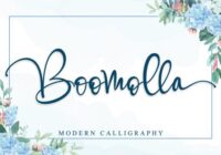 Boomolla Font - Featured Image