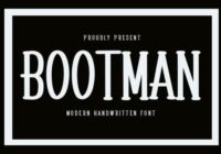 Bootman Font - Featured Image