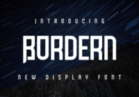 Borden Font - Featured Image
