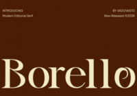 Borello Font - Featured Image