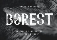 Borest Font - Featured Image