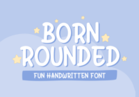 Born Rounded Font - Featured Image