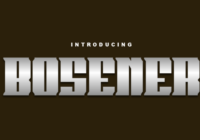 Bosener Font - Featured Image