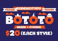 Bototo Font - Featured Image