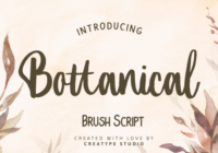 Bottanical Font - Featured Image