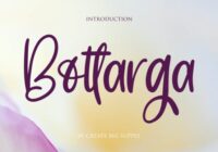 Bottarga Font - Featured Image