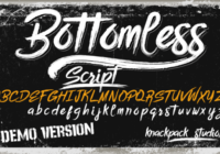 Bottomless Script Font - Featured Image