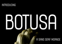 Botusa Font - Featured Image