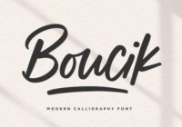 Boucik Font - Featured Image