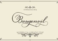 Bougenvil Font - Featured Image