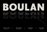 Boulan Font - Featured Image