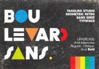 Boulevard Sans Font - Featured Image