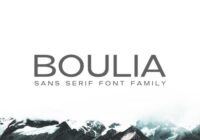 Boulia Family Font - Featured Image