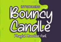 Bouncy Candle Font - Featured Image