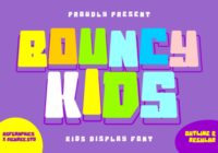 Bouncy Kids Font - Featured Image