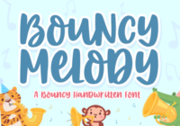 Bouncy Melody Font - Featured Image