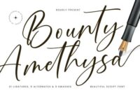 Bounty Amethysa Font - Featured Image