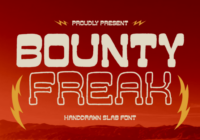 Bounty Freak Font - Featured Image