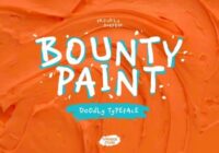Bounty Paint Font - Featured Image