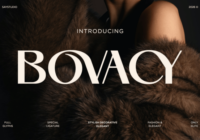 Bovacy Font - Featured Image