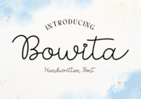 Bowita Font - Featured Image