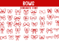 Bows Font - Featured Image