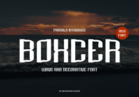 Boxcer Font - Featured Image