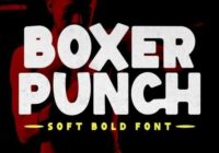 Boxer Punch Font - Featured Image