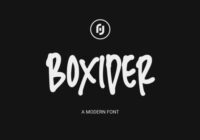 Boxider Font - Featured Image