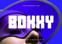 Boxxy Font - Featured Image