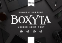 Boxyta Font - Featured Image