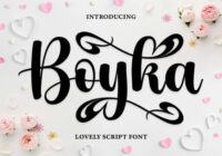 Boyka Font - Featured Image