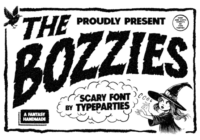 Bozzies Font - Featured Image